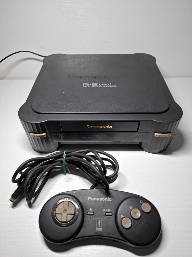 Panasonic 3DO REAL FZ-1 Interactive Multiplayer Console F/Japan Very Good AC100V
