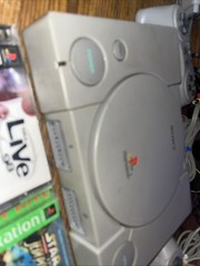 Sony PlayStation 1 PS1 Gray Console SCPH-9001 Bundle TESTED WORKING