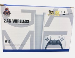 SJGAM M15 Plus Retro Video Game Console White 4K HDMI 2.4G Wireless Controllers