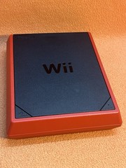 Nintendo Wii Official System Console Only Red/Black NTSC RVL-201(USA) Tested!!