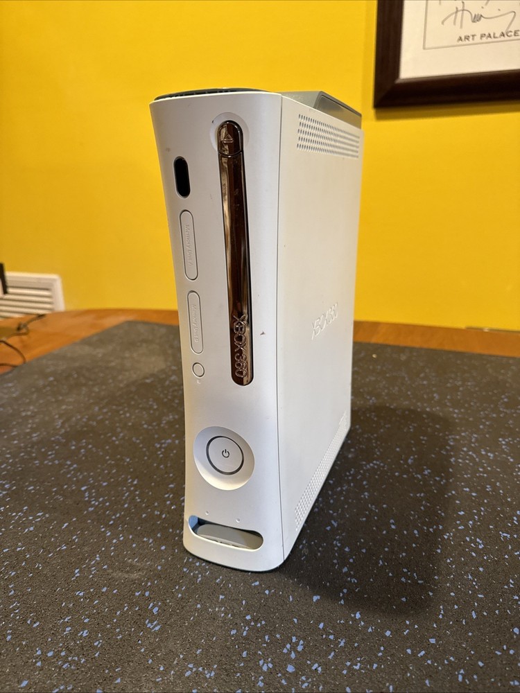 Microsoft Xbox 360 Pro 60GB W. No Controller. Needs HDMI. Sold As Is.