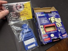 Game Boy Camera Blue With Box & Manual Tested working