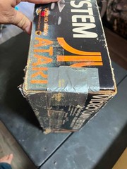ATARI CX-2600A VIDEO COMPUTER SYSTEM 1980 Original Box With Games SEE PICS WORK