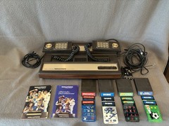 Mattel Electronics Intellivision Model 2609-A Console With 4 Games /Working
