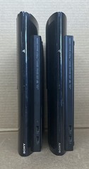 Lot 2 Broken Sony PlayStation3 PS3 Super Slim Consoles Parts Repair CECH-4201A
