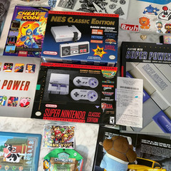 NES + SNES Best Classic Consoles Bundle Authentic Playing Super Power Receits
