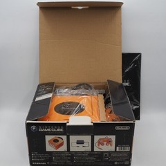 Nintendo GameCube Console DOL-001 Orange + GBP Boxed Tested Serial Match GC