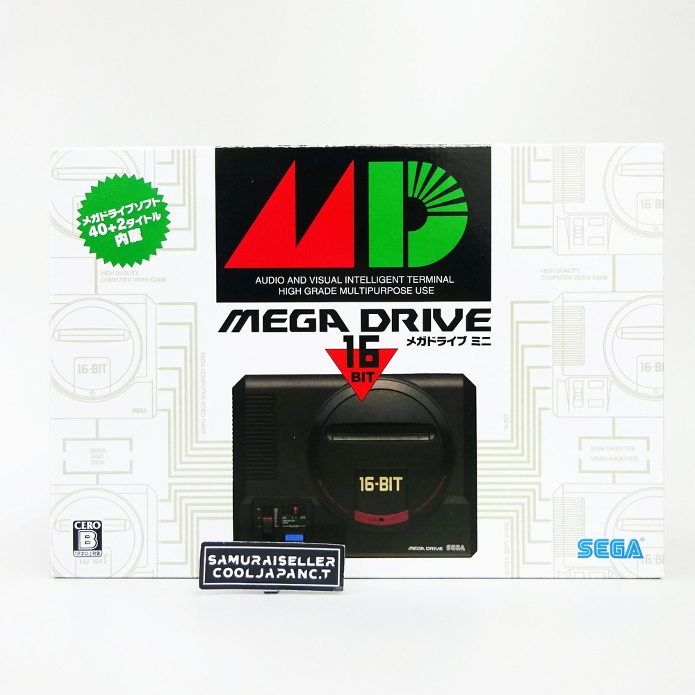 SEGA Mega Drive Mini JP Ver Controller 1 Set 16 bit Vintage Game Japan