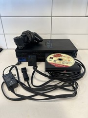 PlayStation 2 Console Bundle Powers On w/ Controller & 8MB Memory Card + Game