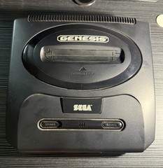 Sega Genesis Model 2 System Console + 3 Games Model MK-1631 (Untested)