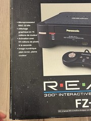 Panasonic 3DO REAL FZ-1 Console Bundle 2 Controllers 2 Games For Parts Powers On