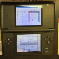 Nintendo DS Lite Handheld System w/ Box Charger & Manual – Black – Excellent CIB