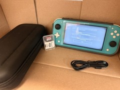 Nintendo Switch Lite 32GB + 512GB SD Card, 4 Games, Wireless Controller Bundle