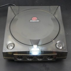 SEGA Dreamcast VA1 Console Translucent Black Shell, Power Supply MOD NTSC-J