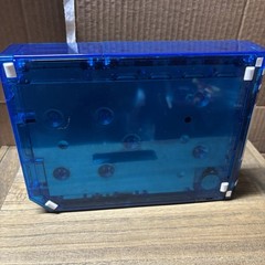 Custom Transparent (Clear) Blue Nintendo Wii – GameCube Compatible -Console Only
