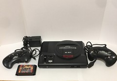 SEGA GENESIS Console MK-1601 System 2 Controllers Xmen Game Tested