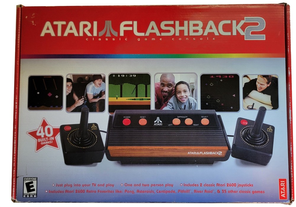 Atari Flashback 2.0 (TV game systems, 2005) In Original Box