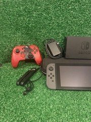Nintendo Switch Console Bundle Grey Joycons-switch Is Basically NEW