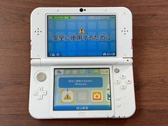 Nintendo New 3DS XL Pink White Console Tested Japan ver R6181