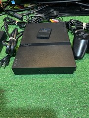 Sony PlayStation 2 Slim Console SCPH-77001 W/ Controller, Cables, 8MB Card, Game