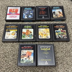 Atari 2600+ Plus Console BUNDLE Joystick Cables 50 games Joysticks HDMI Tested