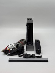 Nintendo Wii RVL-001 Black w/ Controller & Accessories – Untested
