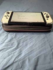 Nintendo Switch OLED Game Console White and Black With 8 Games
