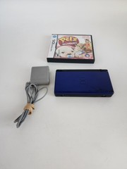 Nintendo DS Lite Handheld System Cobalt/Black W/ Petz Nursery Game Working