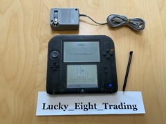 Nintendo 2DS Clear Black Console Charger Japanese ver [CC]
