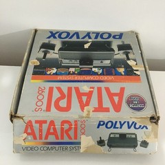 ATARI 2600 POLYVOX BRAZIL CONSOLE CIB + 8 AUTHENTIC GAMES MATCHING SERIAL NUMBER