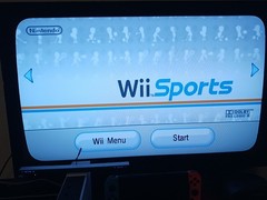 Nintendo Wii RVL-101 System Console Bundle + Wii Sports GameCube Compatible