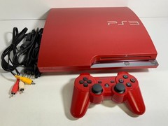 Sony PS3 PlayStation 3 Console Scarlet Red 320GB CECH-3000B Boxed Tested Japan