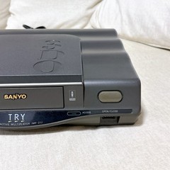 SANYO 3DO TRY IMP-21 Console Controller Manual AV Cable Tested Japan