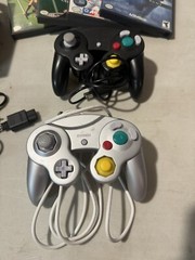 Nintendo Gamecube—Black—BUNDLE—2 Wired Controllers—4 Games—4MB Memory Card