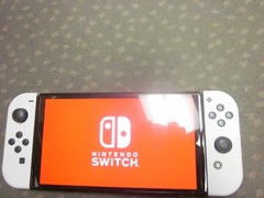 NINTENDO OLED SWITCH HEG-001 BUNDLE DOCK, STRAPS, JOYCON & HOLDER, HDMI, CASE