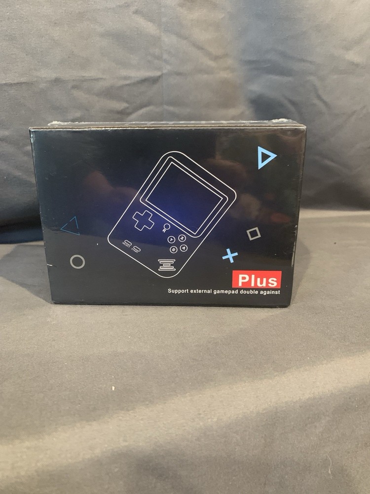 Plus Handheld Game System 3″ Backlit LCD, TV Out, 512MB, Atari 2600, Black