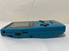 Nintendo Game Boy Color Teal Console W 2 Games Super Mario Land 2 & Terminator 2