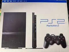 Sony PlayStation 2 PS2 Slim Charcoal Black Console SCPH-75001CB NEW Open Box!!!