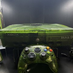 Microsoft Xbox Halo Special Edition Limited Edition Green Console w/ Controller