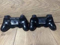 Sony PS3 Console Bundle 2 OEM Controllers GTA V Skate 3 Red Dead COD Tested