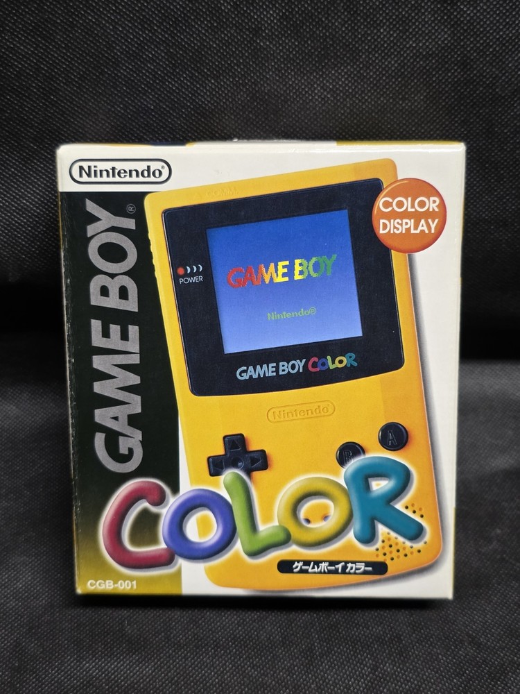 Nintendo Gameboy Color Yellow JAPAN Region FREE