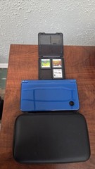 Nintendo DSi XL Handheld System Good Condition with 3 games and case