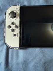Nintendo Switch OLED Game Console White and Black With 8 Games