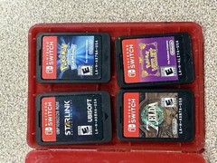 Nintendo Switch Tablet Only Tested Working Charging Dock And 4 Games
