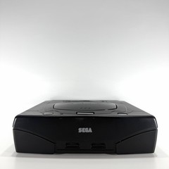 Original Sega Saturn Black Pal Console With Sega Saturn Cables