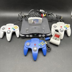 Nintendo 64 N64 Bundle – 1080 Snowboarding Game, 3 Controllers, TremorPak Tested