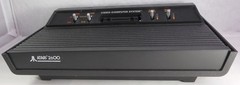 Atari 2600 4-Switch Darth Vader Black Video Game Console Paddles & 10 Games