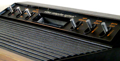 VINTAGE ATARI COMPUTER VIDEO SYSTEM MODEL CX-2600U