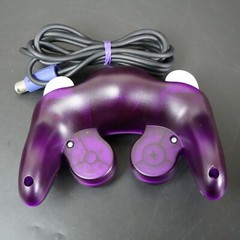 Nintendo GameCube Clear Purple Shell NTSC U-C/J Region Switch Mod w/GB Player