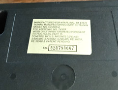 Atari 2600 Console CX-2600A 4-Switch Made in Taiwan Works Perfect Console Only!